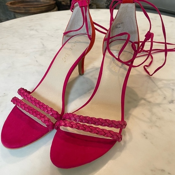 Anthropologie Lien Do Suede Heel Shoes - Picture 3 of 13